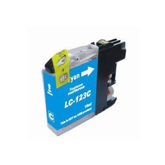 Cartouche compatible LC123C Brother - cyan