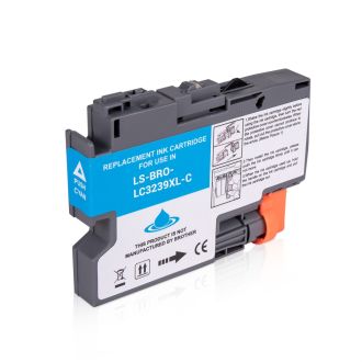 Cartouche compatible LC3239XLC Brother - cyan