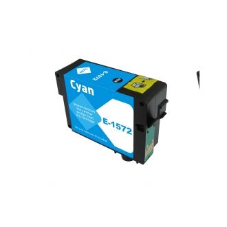 Cartouche compatible C13T15724010 / T1572 Epson - cyan