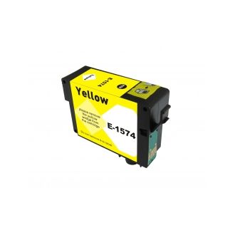 Cartouche compatible C13T15744010 / T1574 Epson - jaune