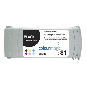 Cartouche compatible C4930A / 81 HP - noire