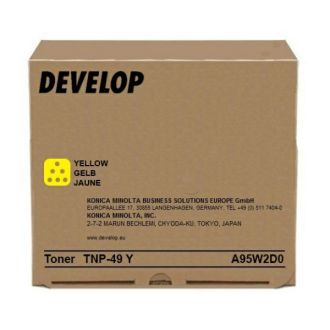 Toner d'origine A95W2D0 / TNP-49 Y Develop - jaune