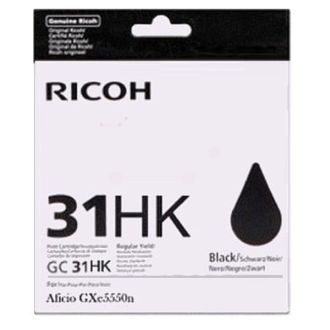 Cartouche d'origine 405701 / GC-31 HK Ricoh - noire