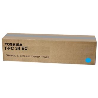 Toner d'origine 6A000001524 / T-FC 34 EC Toshiba - cyan