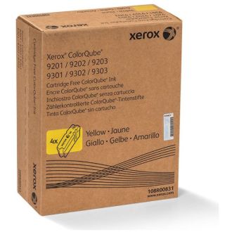 Encre solide d'origine 108R00831 Xerox - jaune - pack de 4