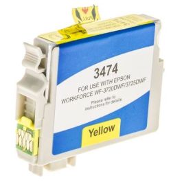 Cartouche compatible C13T34744010 / 34XL Epson - jaune