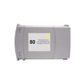 Cartouche compatible C4848A / 80 HP - jaune