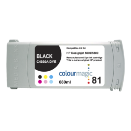 Cartouche compatible C4930A / 81 HP - noire
