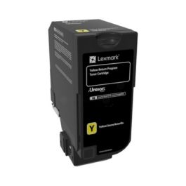 Toner compatible 74C2HY0 Lexmark - jaune