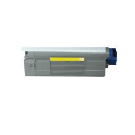 Toner compatible 43872305 OKI - jaune