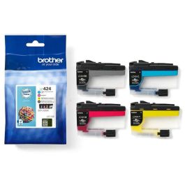 Cartouches d'origine LC424VAL Brother - multipack 4 couleurs : noire, cyan, magenta, jaune