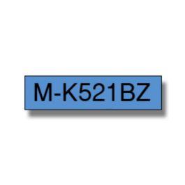 Ruban cassette d'origine MK521BZ Brother - noir, bleu