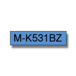 Ruban cassette d'origine MK531BZ Brother - noir, bleu