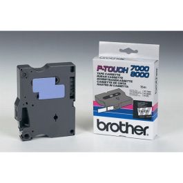 Ruban cassette d'origine TX131 Brother - noir, transparent