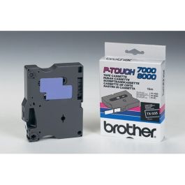 Ruban cassette d'origine TX335 Brother - noir, blanc