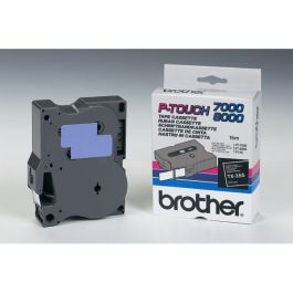 Ruban cassette d'origine TX355 Brother - noir, blanc