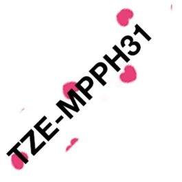 Ruban cassette d'origine TZEMPPH31 Brother - noir