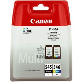 Cartouches d'origine 8286B007 / PG-545+CL-546XL Canon - multipack 2 couleurs : noire, multicouleur