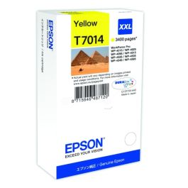 Cartouche d'origine C13T70144010 / T7014 Epson - jaune