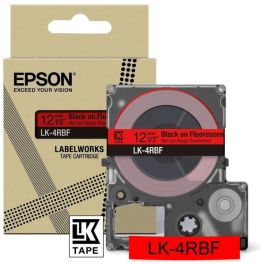 Ruban cassette d'origine C53S672099 / LK-4RBF Epson - noir, rouge