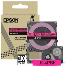 Ruban cassette d'origine C53S672100 / LK-4PBF Epson - noir, rose