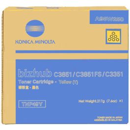 Toner d'origine A95W250 / TNP-49 Y Konica Minolta - jaune
