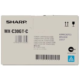 Toner d'origine MXC30GTC Sharp - cyan