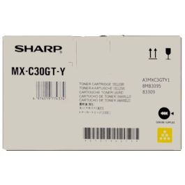 Toner d'origine MXC30GTY Sharp - jaune
