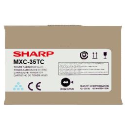 Toner d'origine MXC35TC Sharp - cyan