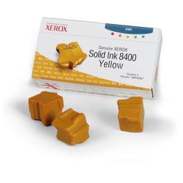 Encre solide d'origine 108R00607 Xerox - jaune - pack de 3