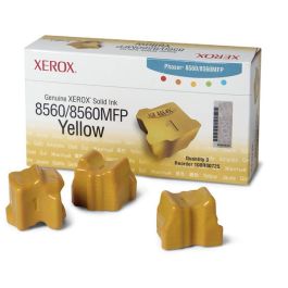 Encre solide d'origine 108R00725 Xerox - jaune - pack de 3