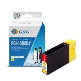 Cartouche compatible de première qualité 9195B001 / PGI-1500 XLY Canon - jaune
