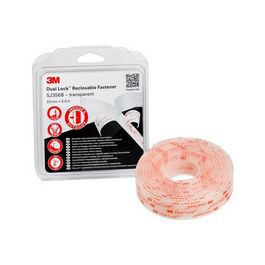 3M Dual Lock Fermeture à pression SJ354B, 25 mmx2,5 m, noir