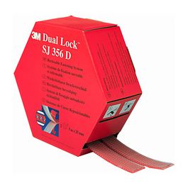 3M Fixation auto-agrippante flexible SJ 354X Dual Lock, noir