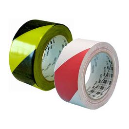 3M Ruban adhésif PVC souple 767i, rouge / blanc
