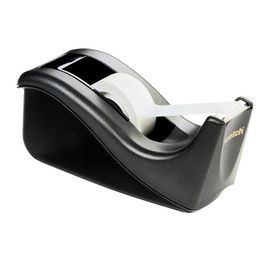 3M Scotch Dévidoir de bureau C60, rabattable, noir