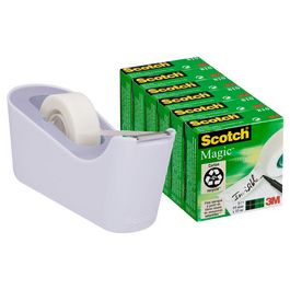 3M Scotch Dévidoir de bureau multipack C18, lavande