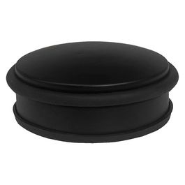 ALBA Butoir de porte, en acier, diamètre: 102 mm, noir