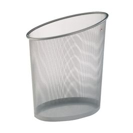 ALBA Corbeille à papier "MESHCORB", fil d'acier, 18 L, gris