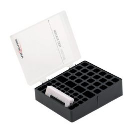ANSMANN Boîte de rangement pour piles, avec testeur de piles
