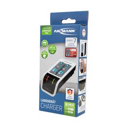 ANSMANN Chargeur rapide Comfort Mini, blanc/noir