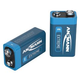 ANSMANN EXTREME LITHIUM E-bloc 9V (6AM6), 10,8V, 600 mAh