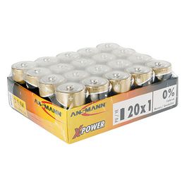 ANSMANN Pile alcaline "X-Power", Mono D, présentoir de 20
