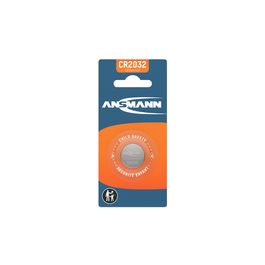 ANSMANN Pile bouton au lithium "CR2032", 3,0 Volt, blister