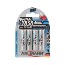 ANSMANN Pile rechargeable Digital NiMH, Mignon AA, 2.850 mAh