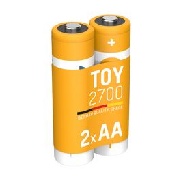 ANSMANN Pile rechargeable NiMH Toy, AA, 2.700 mAh, 2 pièces