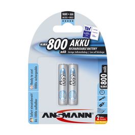 ANSMANN Pile rechargeable NiMH maxE, Micro (AAA), 800 mAh
