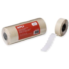 APLI Etiquette pour pince à étiqueter, 22 x 12 mm, blanc