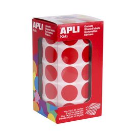 APLI Kids Gommette de couleur en rouleau, rouge