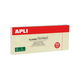 APLI Notes adhésives "CLASSIC Notes!", 40 x 50 mm, jaune